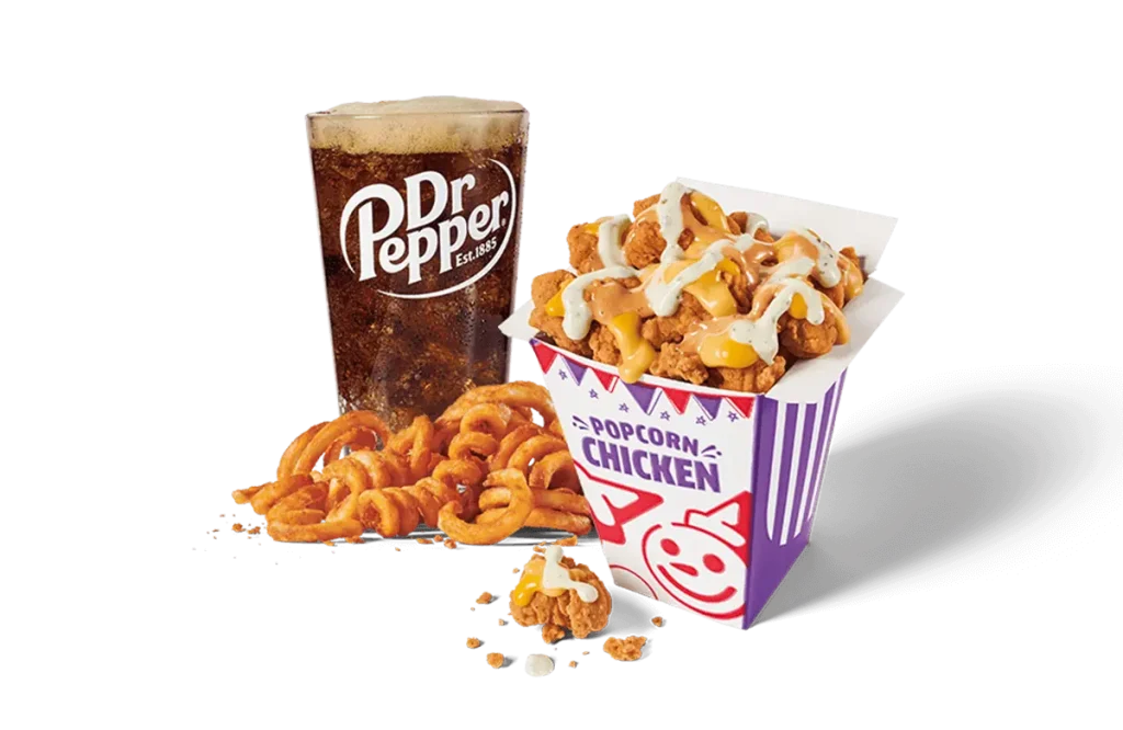 Classic Sauced & Loaded Popcorn Chicken Combo 1 Classic Sauced & Loaded Popcorn Chicken Combo