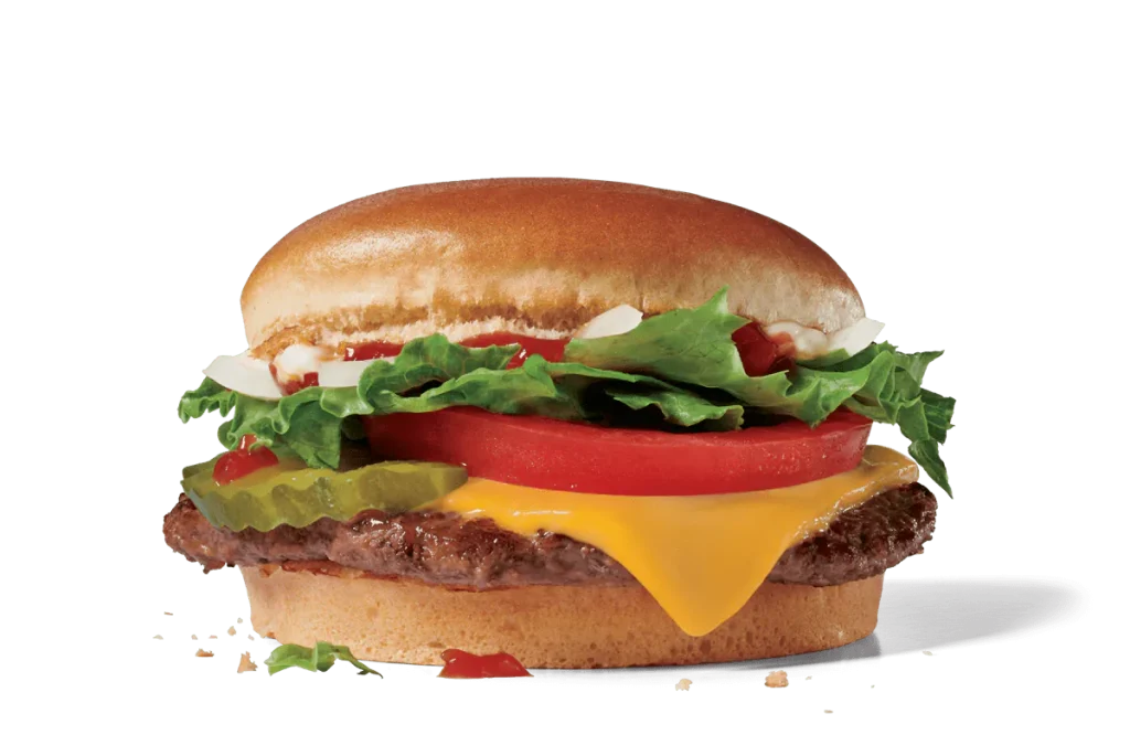 JR. JUMBO JACK® CHEESEBURGER 1 JR. JUMBO JACK® CHEESEBURGER